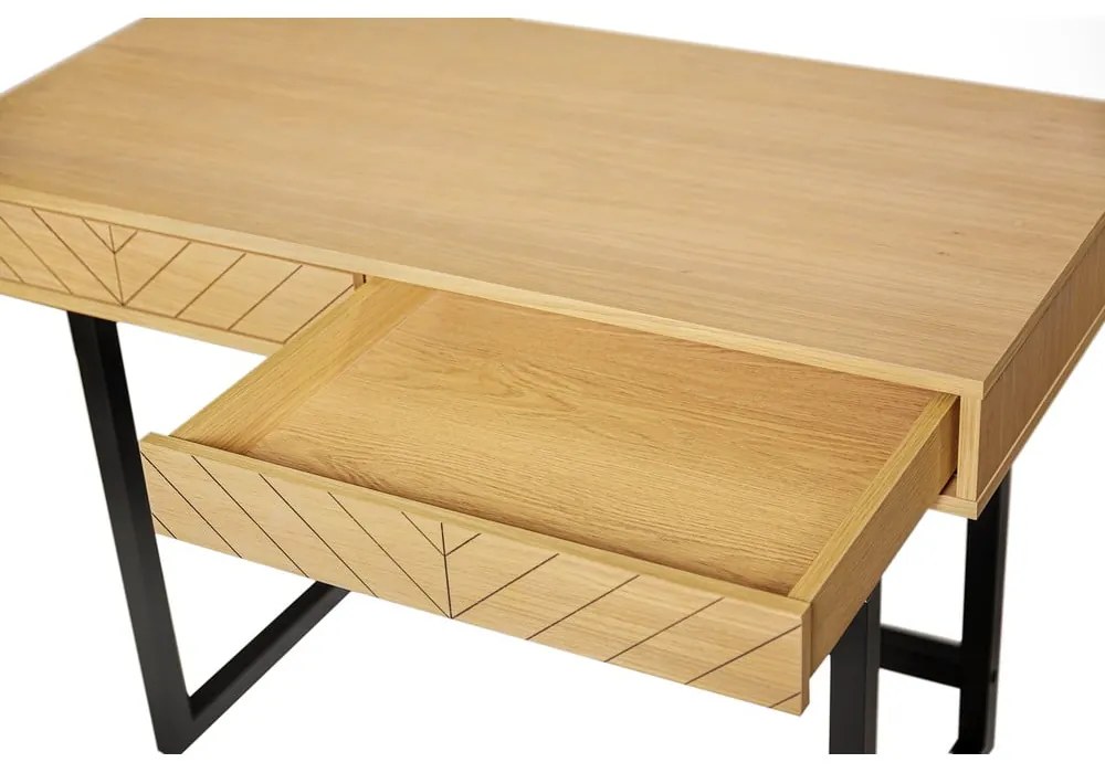 Birou Woodman Camden Herringbone, 110 x 55 cm