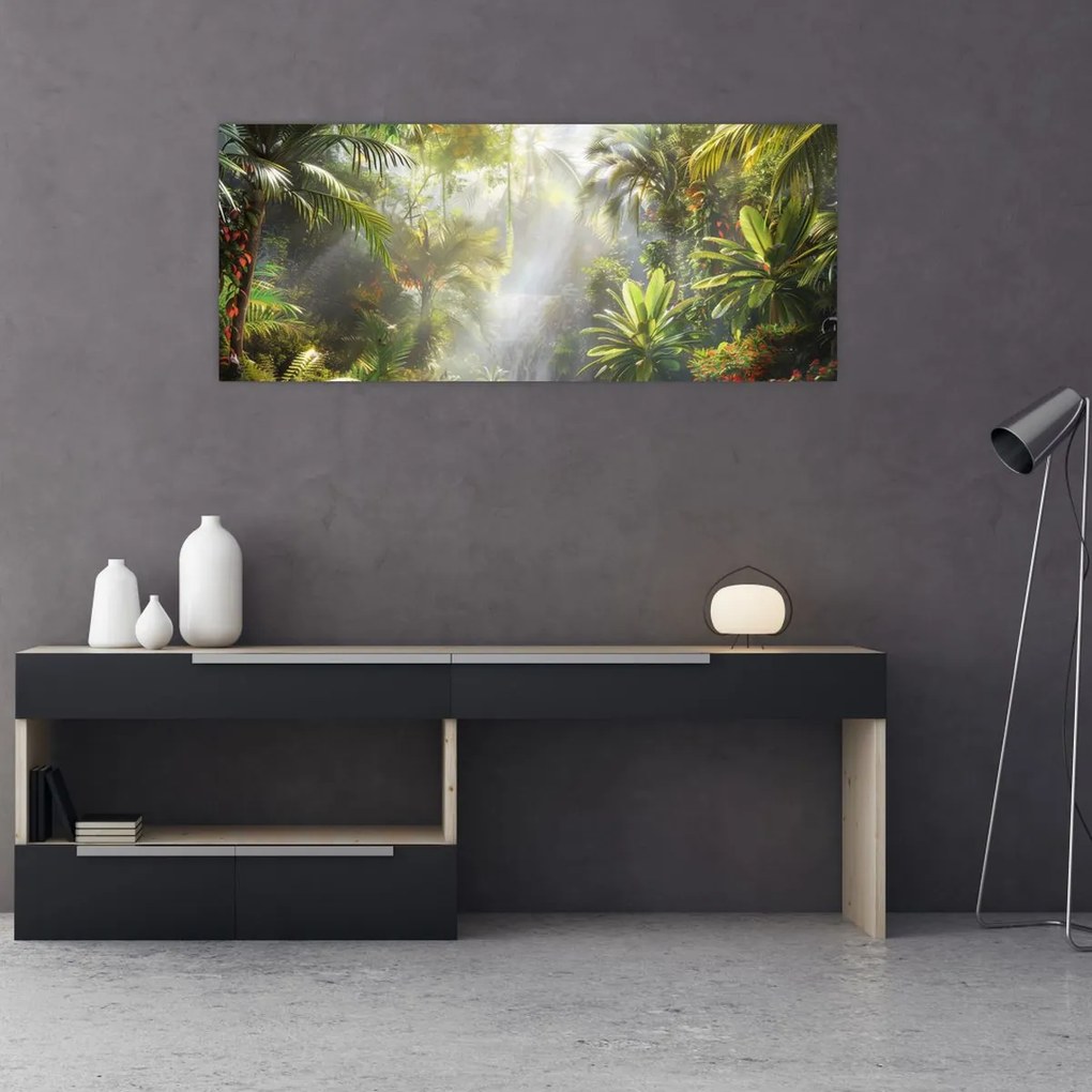 Tablou - Pădure tropicală (120x50 cm)
