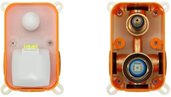 REA-B7503 - Set pentru cadă LUNGO cu baterie încastrată, auriu periat