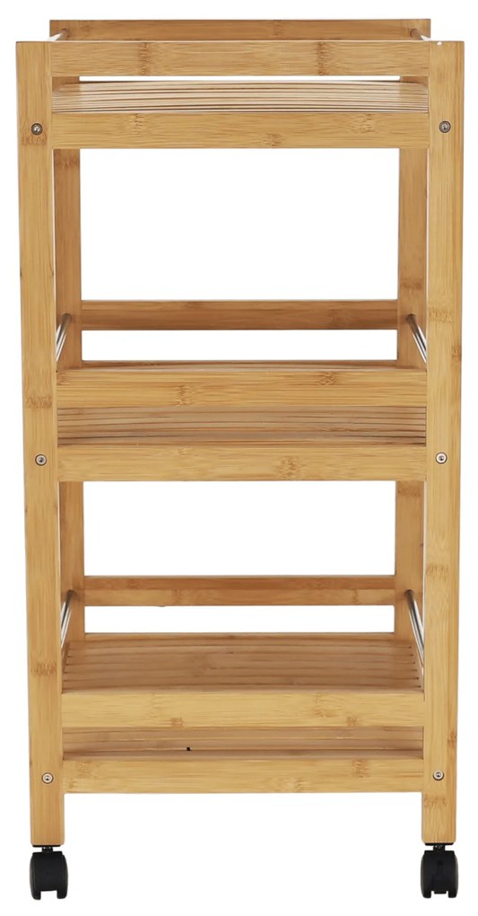 Cărucior servire Ensi (bambus natural). 1028675