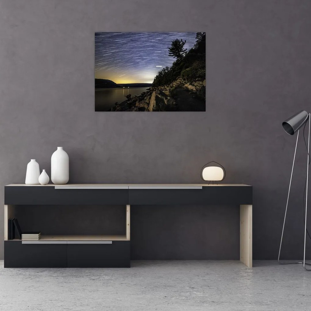 Tablou - cerul cu apus de soare (70x50 cm)