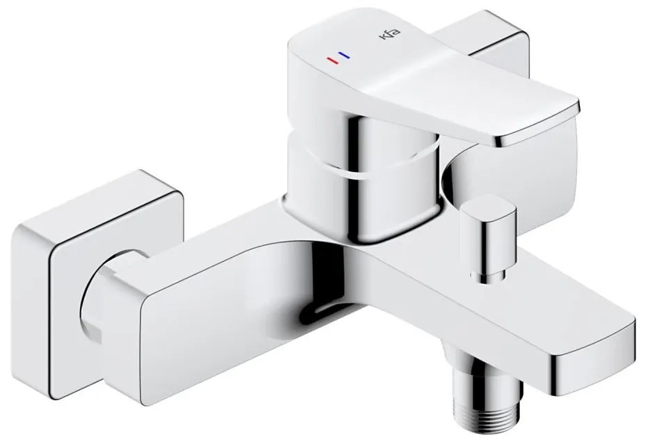 KFA Armatura MALAGA 4524-010-00 - Baterie de cadă, crom lucios