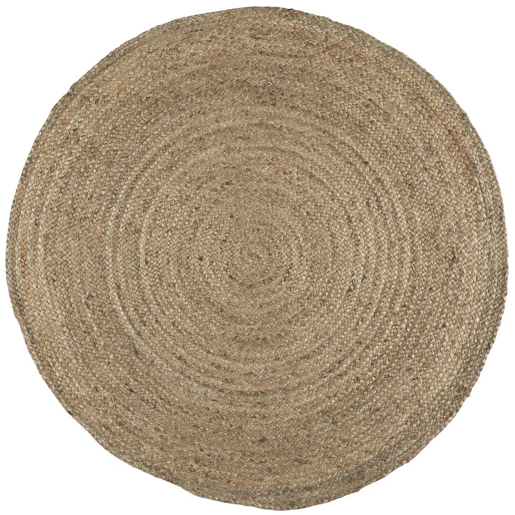 Covor din iuta ROUND NATURAL 120 cm
