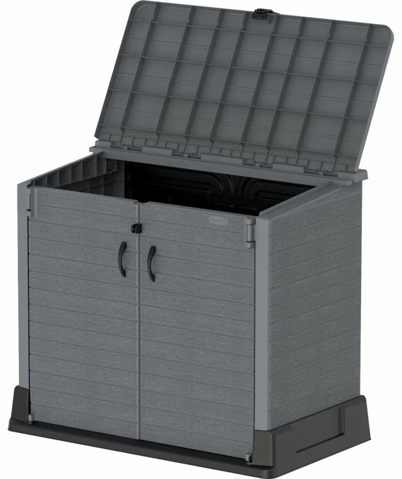 Duramax Cutie de depozitare pentru grădinăStoreAway gri, 850 l