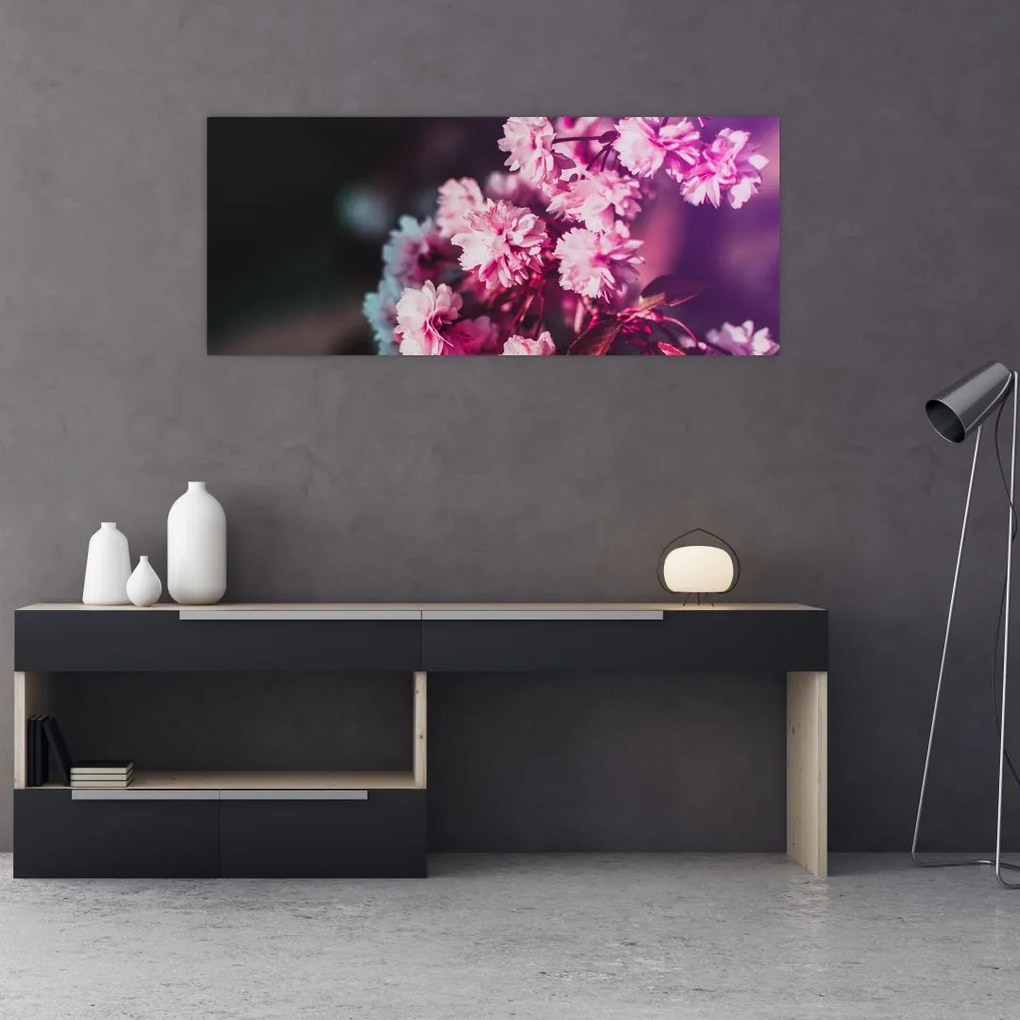 Tablou cu florile copacilor (120x50 cm)