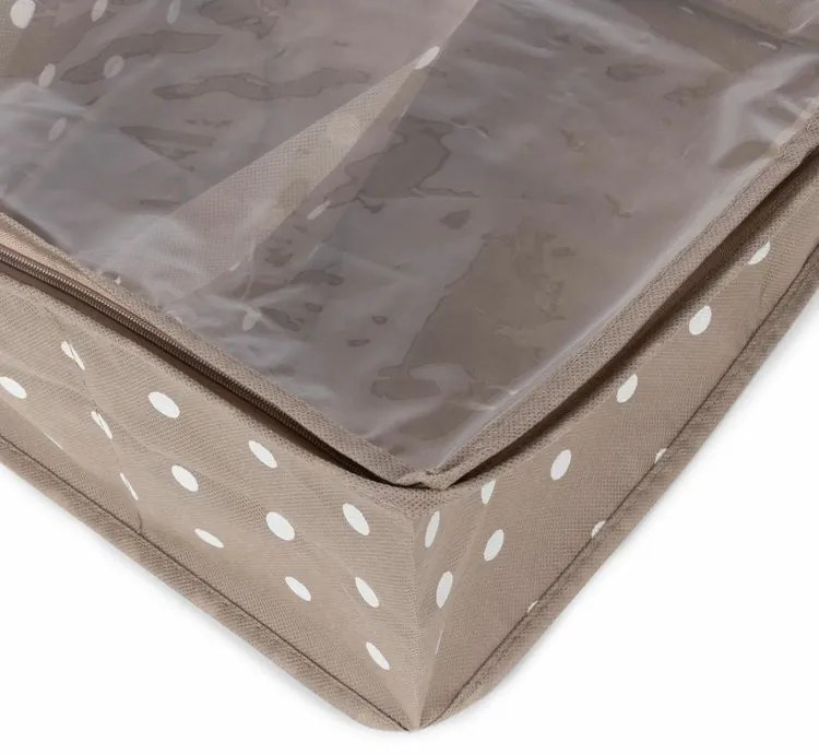 Organizator pantofi pentru 12 perechi 76 x 60 x 15 cm, maro