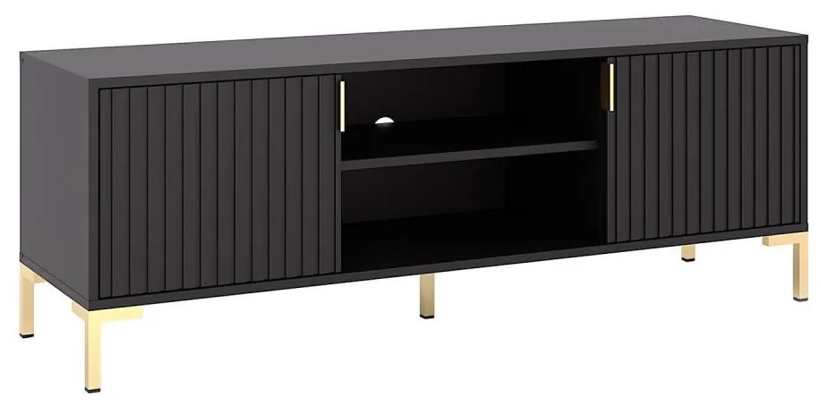Comodă TV FLOP neagră