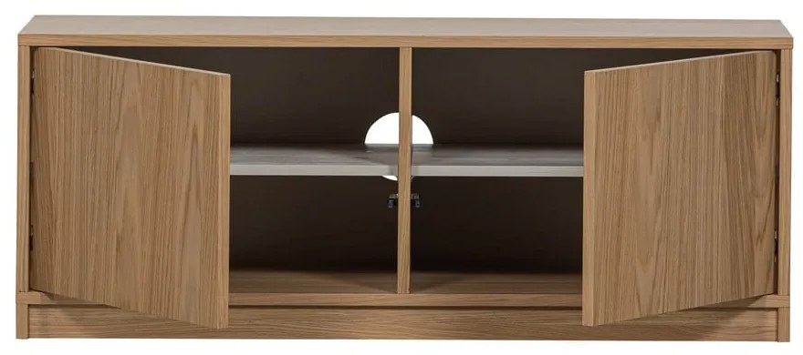 Bibliotecă modulară în culoare naturală cu aspect de lemn de stejar 227x243 cm Modulair – vtwonen