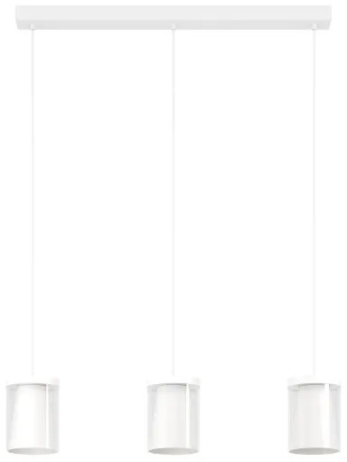 Lustră LED RGBW dimabilă pe cablu Eglo 901122 CHIUSELLO-Z 3xLED/3,7W/230V alb