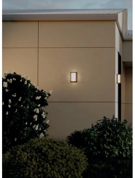 Aplică LED de exterior QUADRIS LED/12W/230V IP54 maro Redo 90534