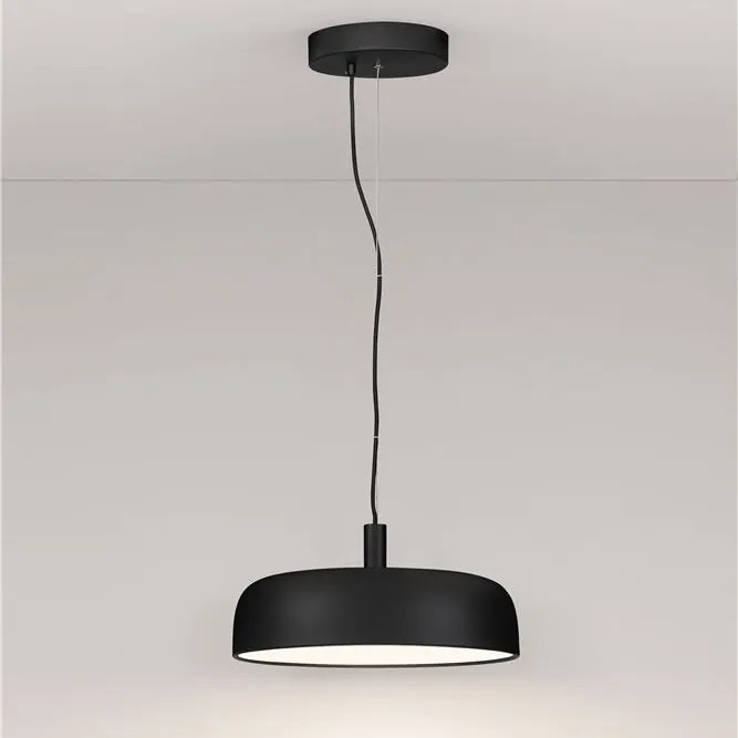 Lustra suspendata LED 3000K NOELIA negru 40cm