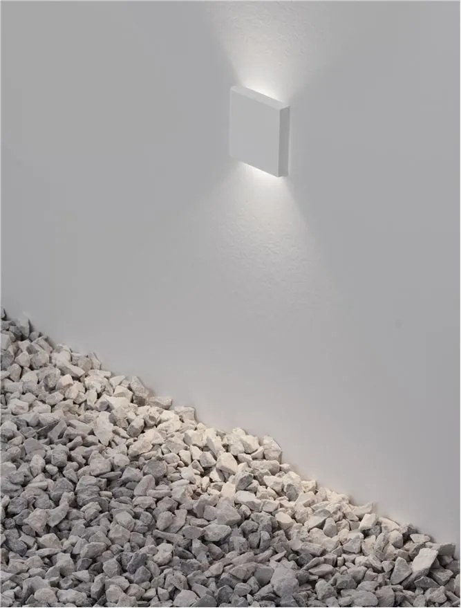 Spot LED incastrat iluminat exterior ambiental IP67 IKO alb