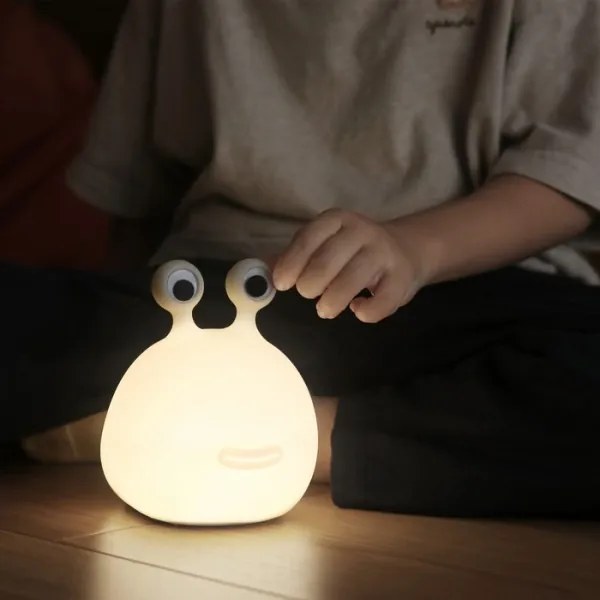 Lampă LED RGB tactilă reîncărcabilă dimabilă pentru copii MegaLight MOMO MOON LED/5V