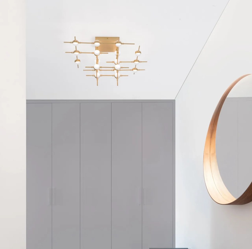 Lustra LED deosebita, design modern ATOMO