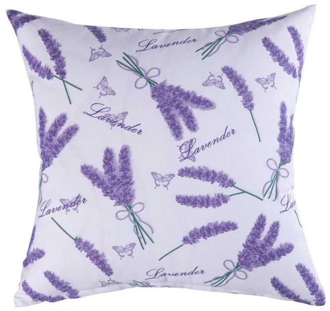 Set de 2 feţe pernuţe LAVANDĂ 40 x 40 cm