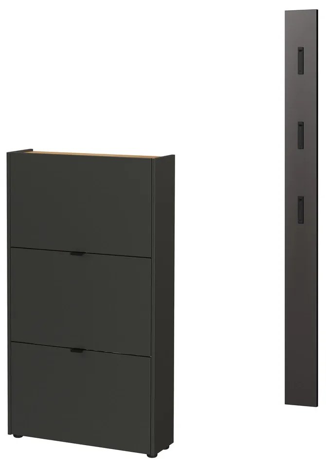 Set pentru hol gri antracit 101x200x22 cm Ameca – Germania