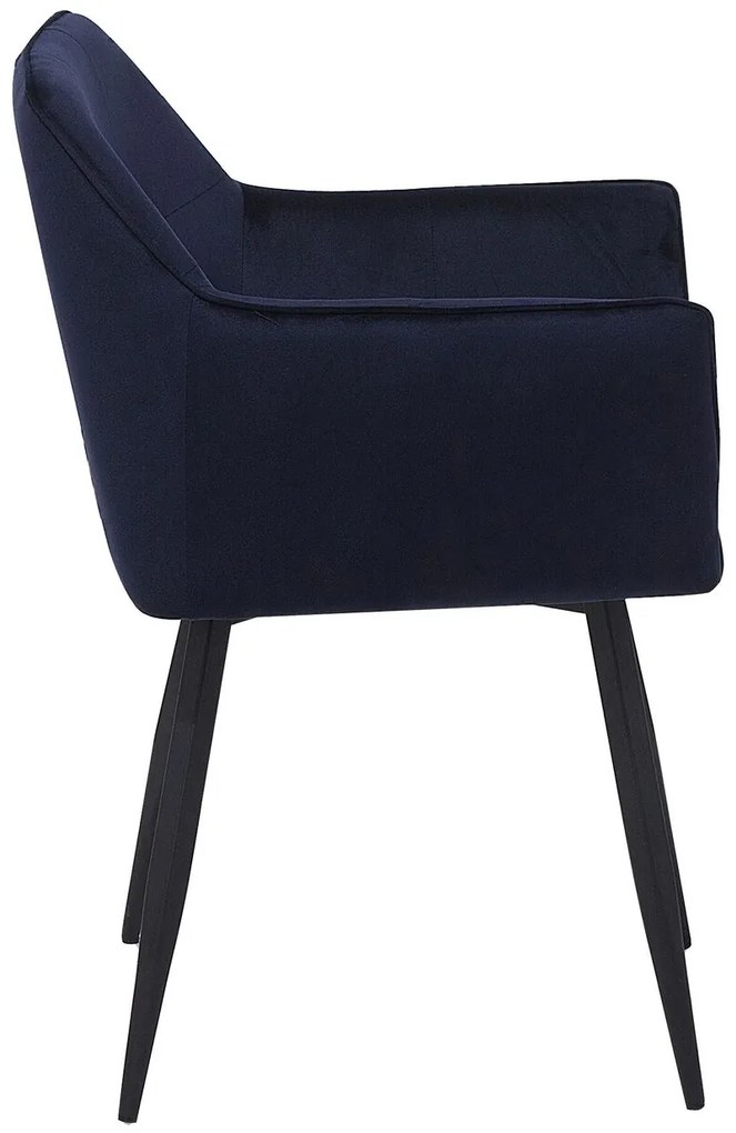 Set 2 buc. scaune pentru sufragerie Jardim (albastru închis). 1009949