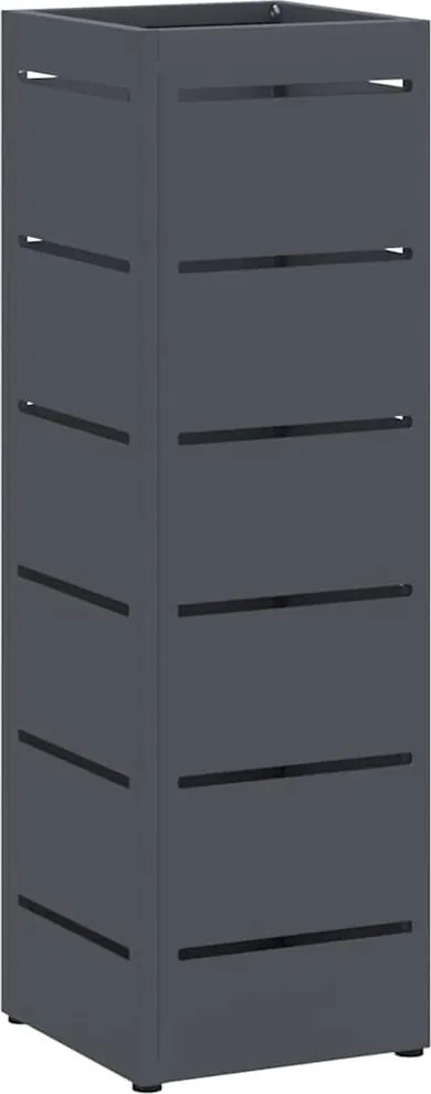 vidaXL Suport pentru umbrele Antracit 15,5 x 15,5 x 49 cm Metal