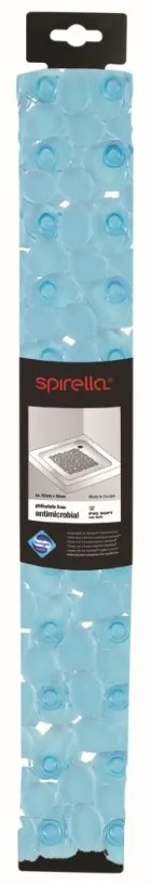 Spirella Suport antiderapant pentru duș RIVERSTONE, albastru, 54 x 54 cm