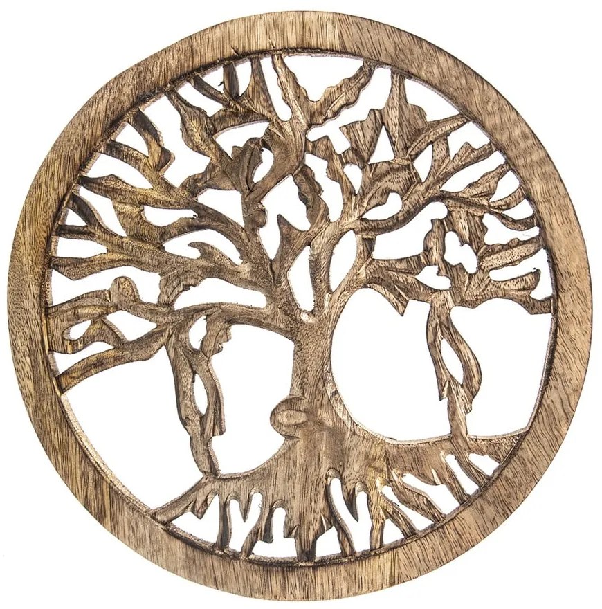 Decorațiune de perete din lemn Mango – Orion