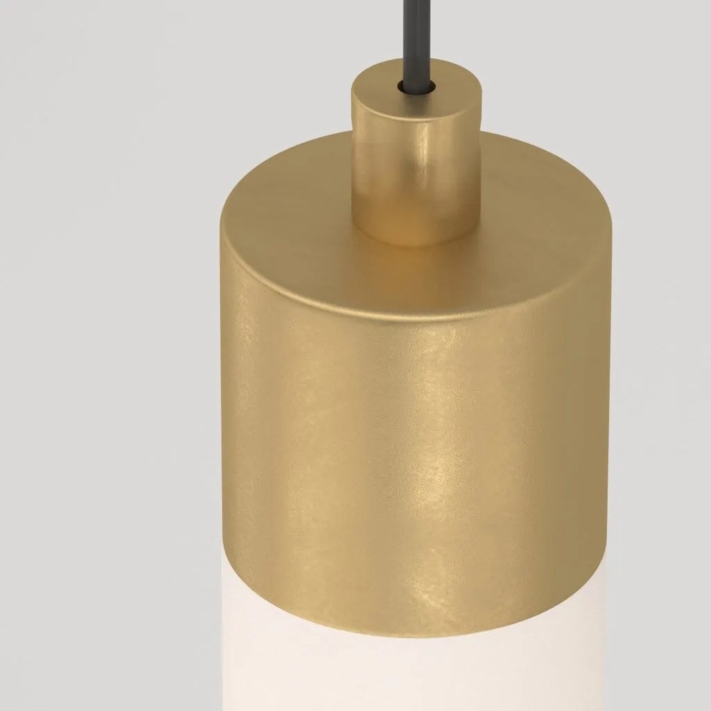 Pendul LED design tehnic Ray auriu mat