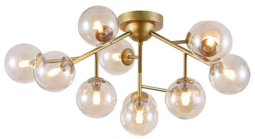 Corp de iluminat suspendat auriu 12 becuri Ceiling Lamp Dallas | MAYTONI