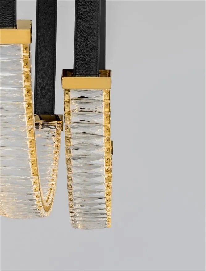 Lustra LED suspendata design elegant LAZURA