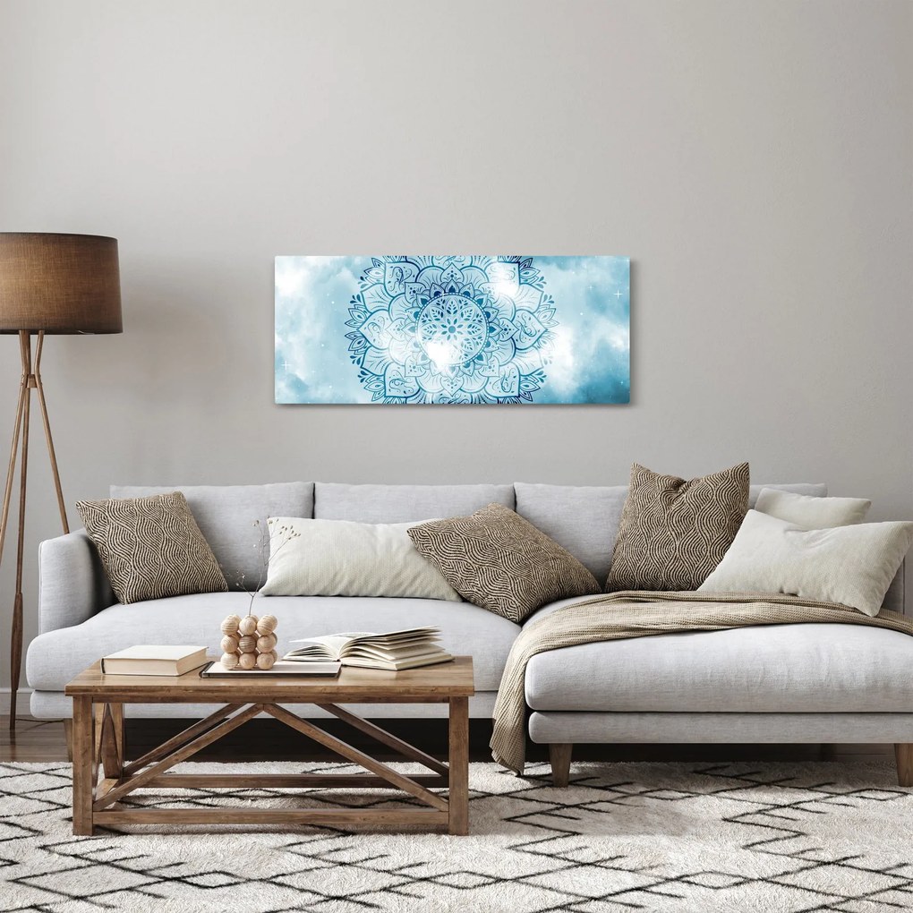 Tablou - Mandala cerească (120x50 cm)