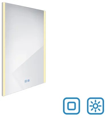 NIMCO ZP 11001VX - Oglindă LED pentru baie cu iluminare 3000-6500K, 70x50 cm, IP44