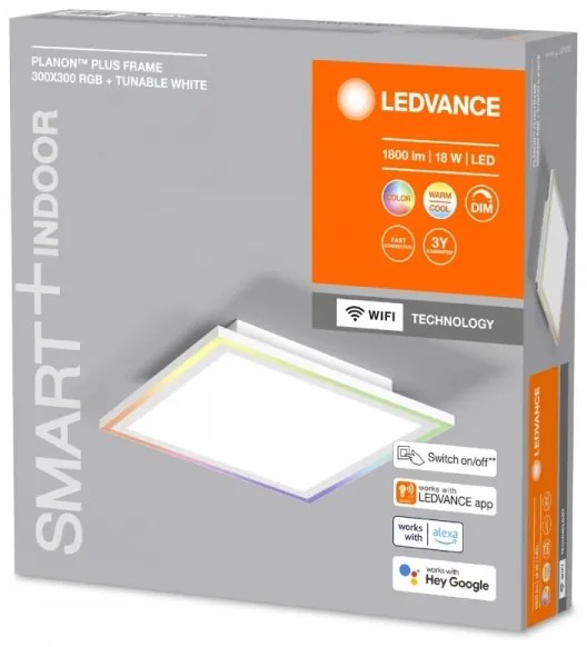 Plafonieră LED RGBW dimabilă SMART+ PLANON LED/18W/230V Wi-Fi Ledvance