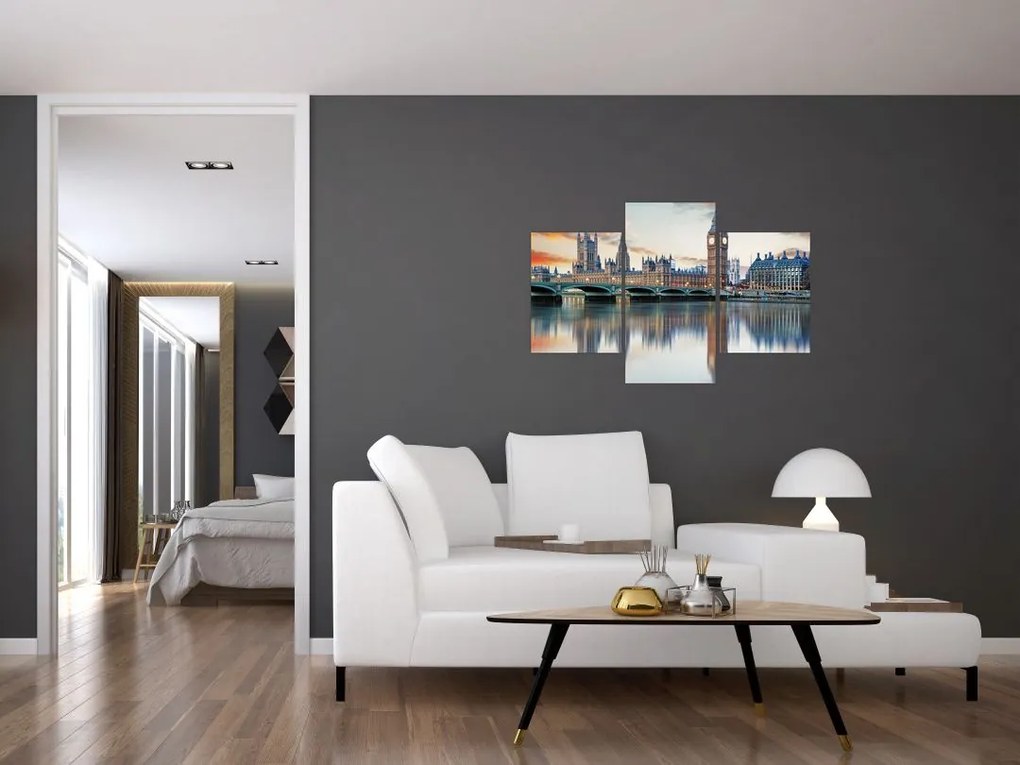 Tablou - Houses of Parliament din Londra (90x60 cm)