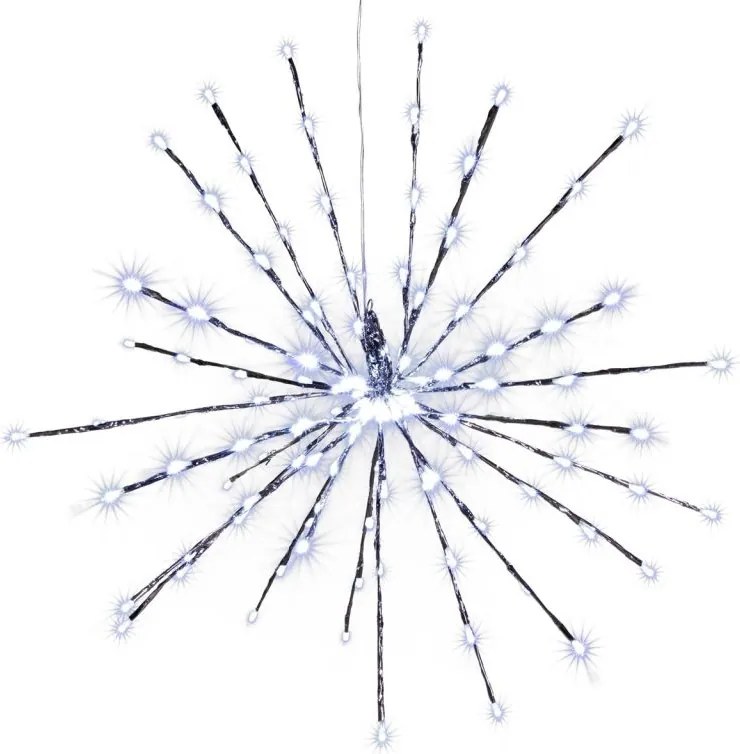Iluminat de Crăciun 120 LED - ploaie de meteoriți,alb rece