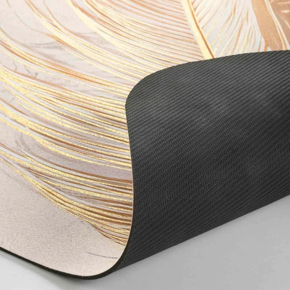 Covoraș de baie maro deschis 50x120 cm Angelica – douceur d'intérieur