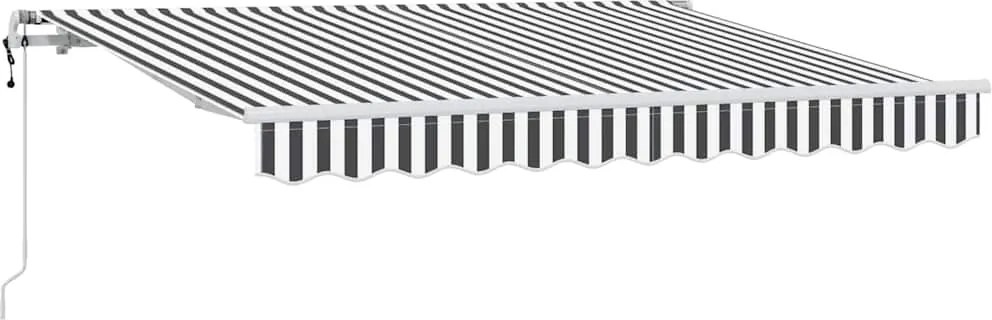 vidaXL Cortina Retractabilă Antracit 250 x 200 cm țesătură