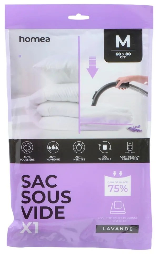 Sac de vidat Lavender – Homéa