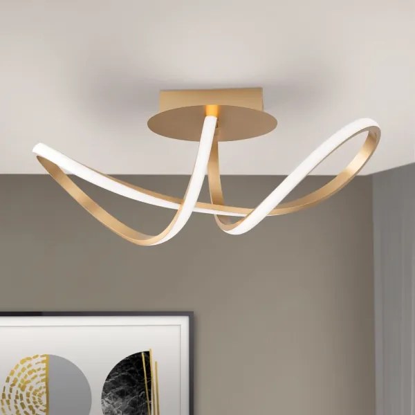 Lustră LED dimabilă aplicată Orion DL 7-694 CIRCUS LED/30W/230V auriu