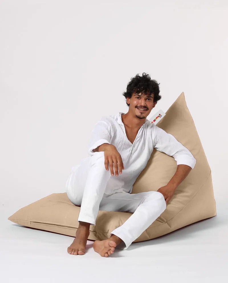 Fotoliu puf pentru grădină Pyramid Big Bed Pouf - Mink