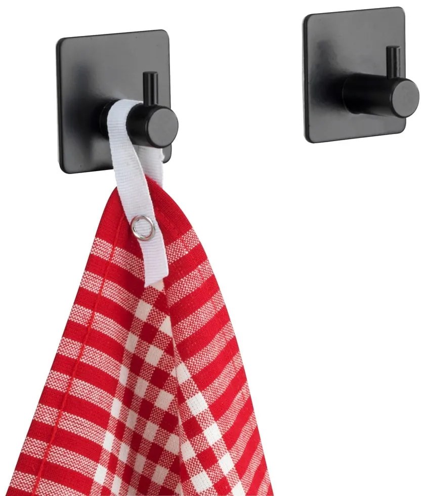 Cârlige 2 buc. autoadezive din oțel inoxidabil Ureo – Wenko