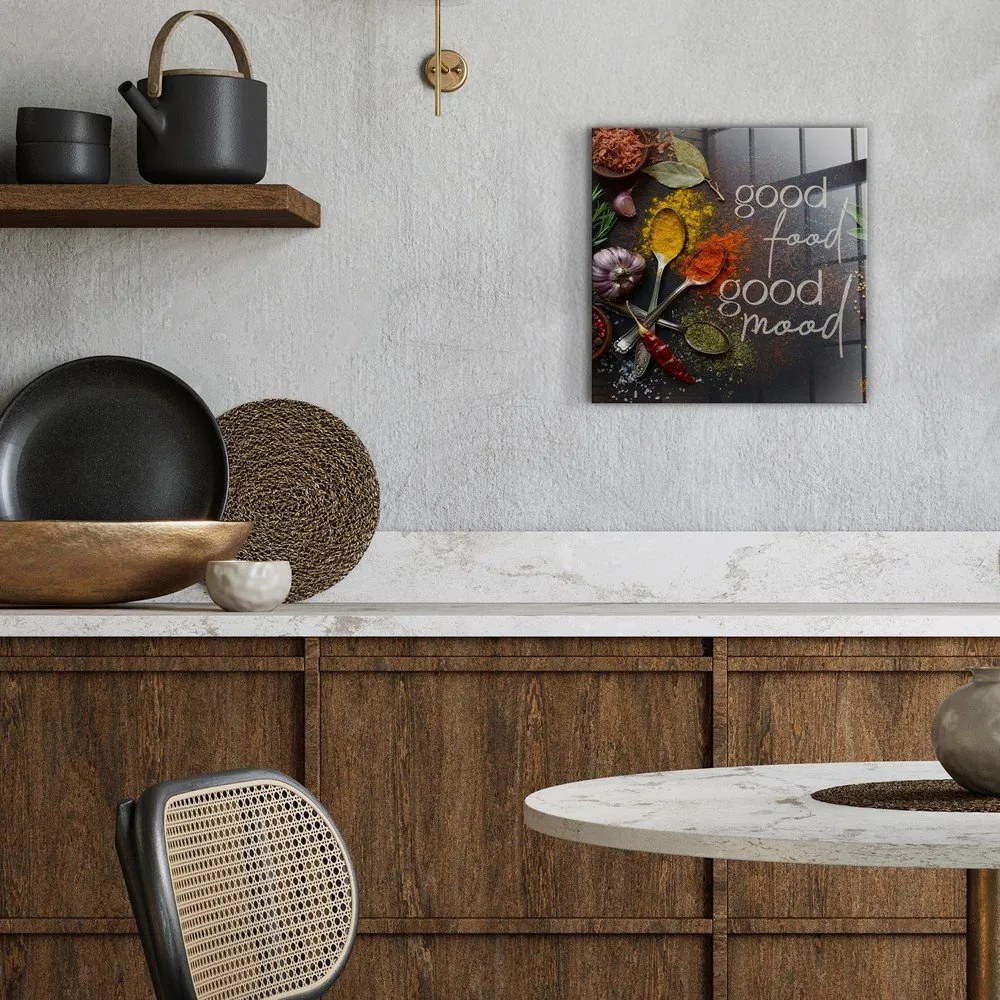 Tablou din sticlă 30x30 cm Mood – Styler