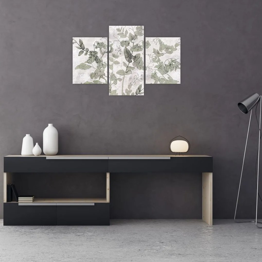 Tablou - Plante in ipsos (90x60 cm)