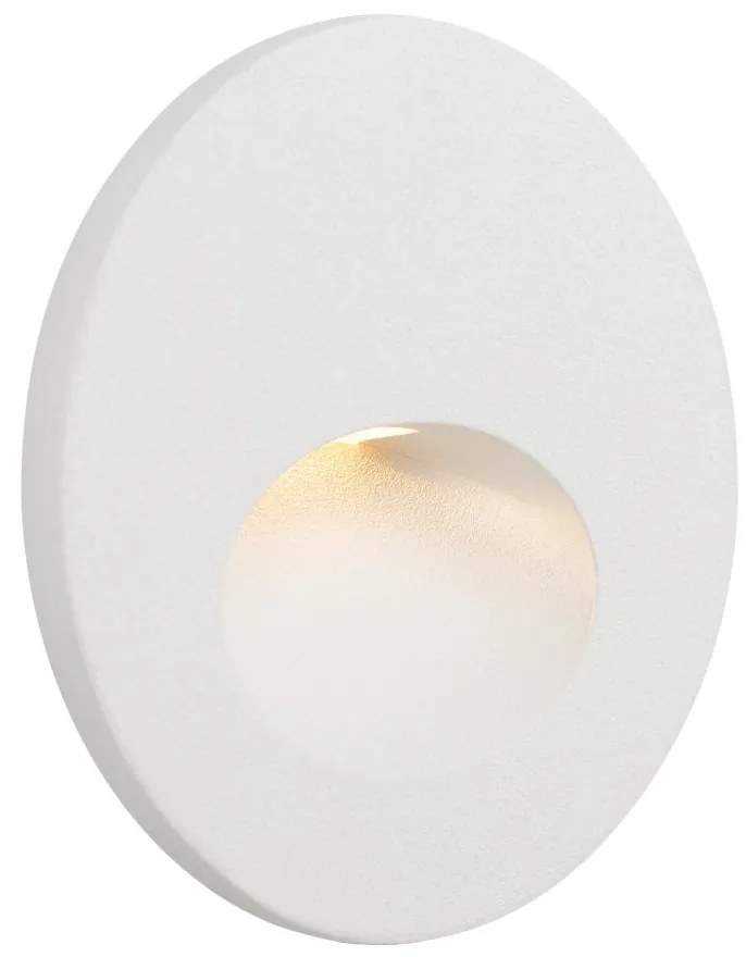 Spot LED incastrabil scari / perete exterior IP65 Bil alb