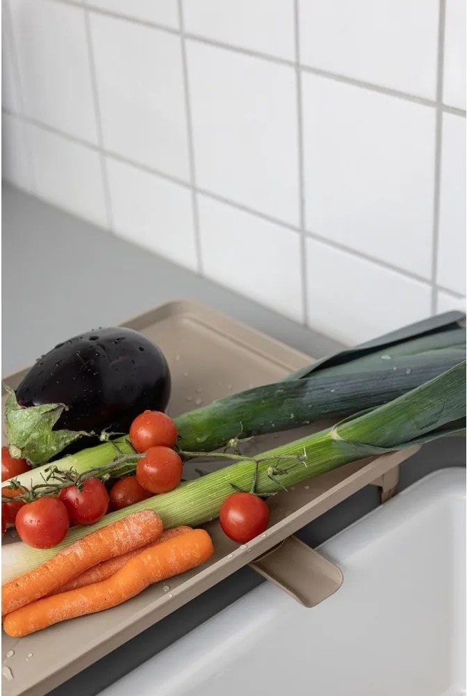 Scurgător de vase bej cu două nivele 42x29 cm Dry-It – Mette Ditmer Denmark