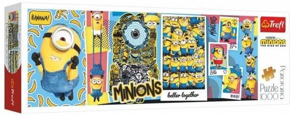 Teddies Puzzle Minions, 1000 piese, 97 x 34 cm
