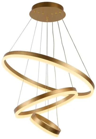 Lustră LED dimabilă pe cablu LED/85W/230V 3000-6500K + telecomandă