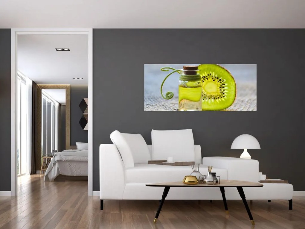 Tablou - detaliu kivi tăiat (120x50 cm)