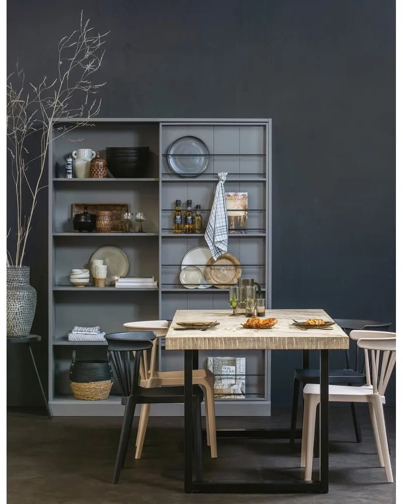 Masă dining cu blat din lemn de mango WOOOD Tablo, 180 x 90 cm