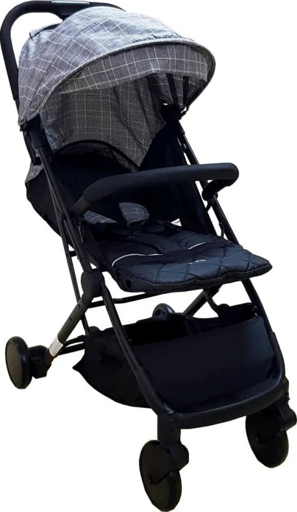Carucior sport ultracompact pentru copii Baby Care™ PRO S108, Transformabil in troller, Spatar reglabil in 3 trepte, Roti cu rulment, Frana