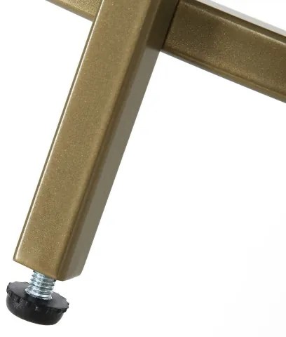 Masă laterală LYRA aurie