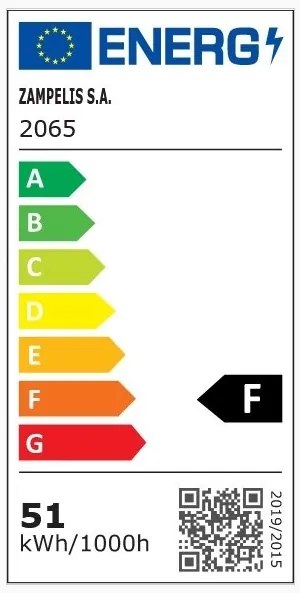 Plafoniera LED design modern geometric Erick alb