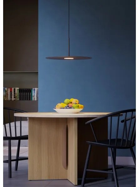 Redo 01-3047 - Lustră LED suspendată pe cablu LAKE, 13W, 230V, CRI 90, Ø 50 cm, negru